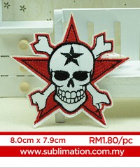 045 Embroidery Sticker